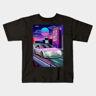 Nissan 300ZX (Z32) Fairlady Z  Vaporwave Kids T-Shirt